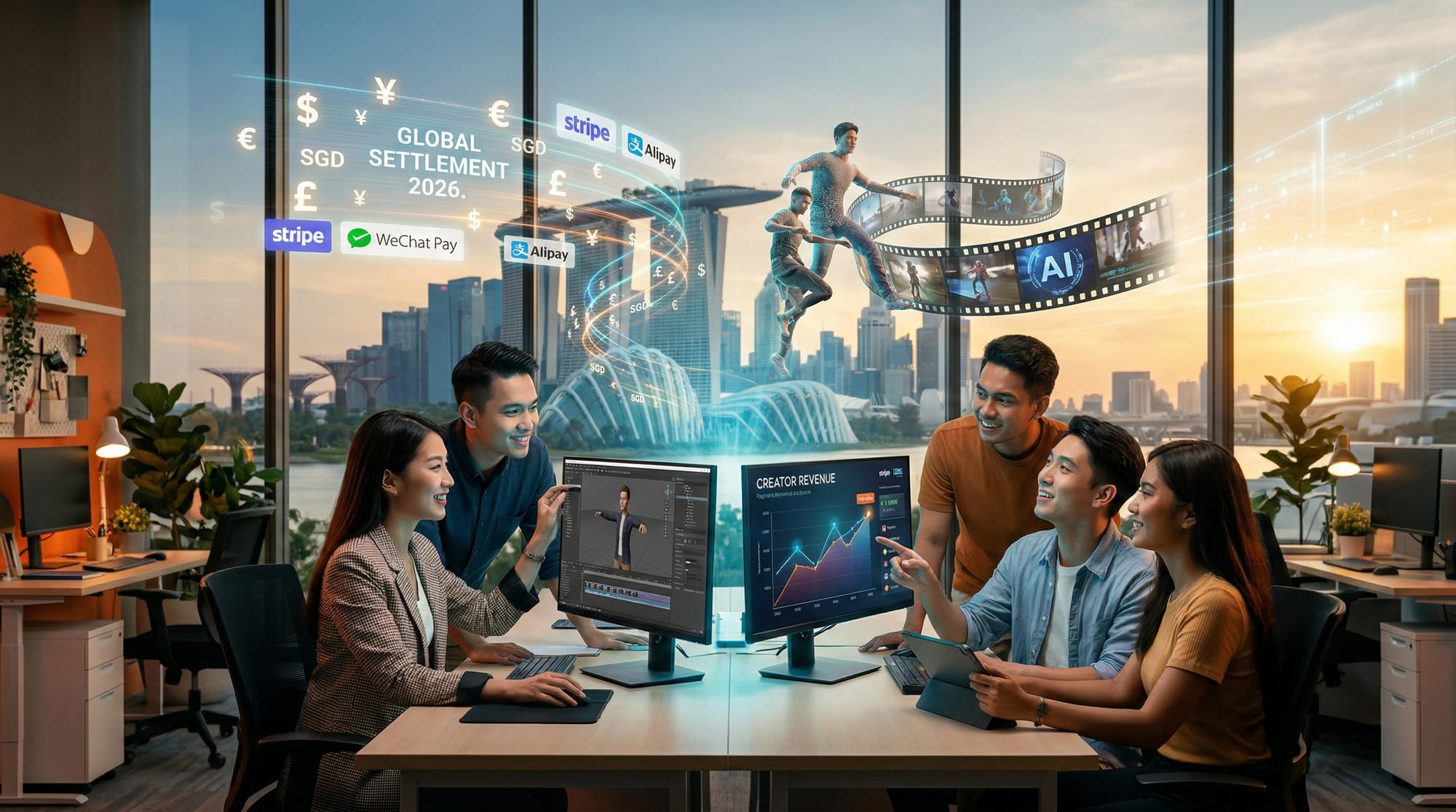 2026年 AI 视频创作者如何出海变现？全球售卖与合规收款完整指南